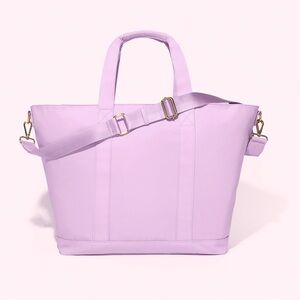 Stoney clover lane classic tote bag in grape a 
Pink purple nwt weekender